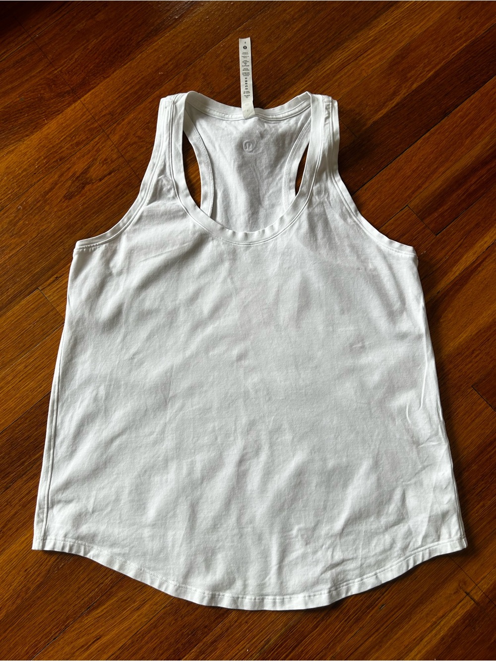 lululemon athletica White Racerback Tank